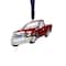 4" Red Ford F-150 Pick Up Truck Christmas Ornament